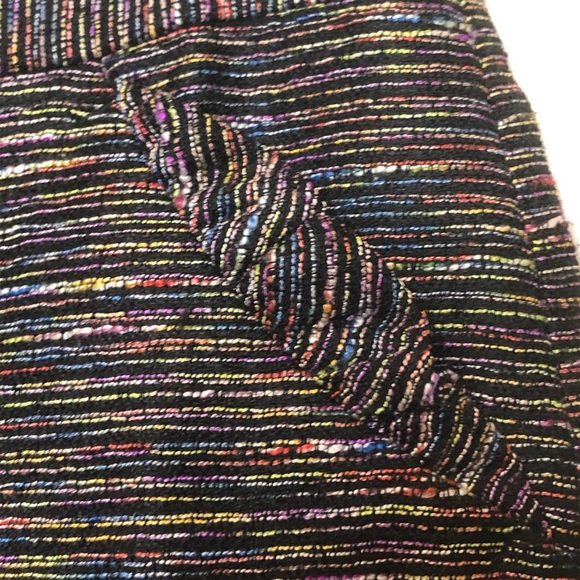 Loft multicoloured mini pencil skirt size 6 - Picture 5 of 8